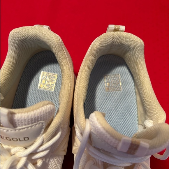 Kids White Sneakers - Picture 3 of 4